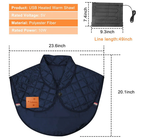 Weighted Heating Pad - Neck and Shoulder Relief