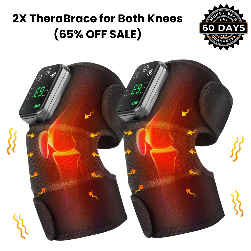 TheraBrace Knee Red Light Heat & Massage