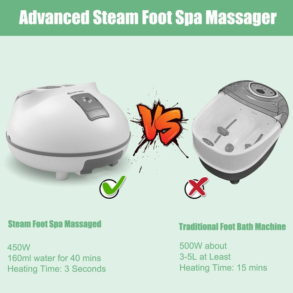 MedicPure Steam Foot Spa Sauna