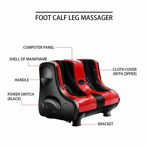 MedicPure Shiatsu Rolling Vibration Foot Massager (With Heating)