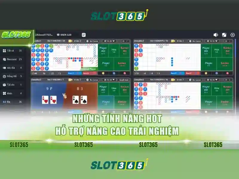 Trò chơi slot đa dạng